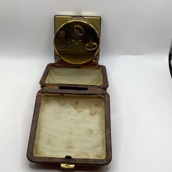 Orbros Travel Alarm Clock Germany 1950’s - Picture 5 of 7